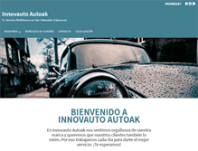 Tablet Screenshot of innovautoautoak.com